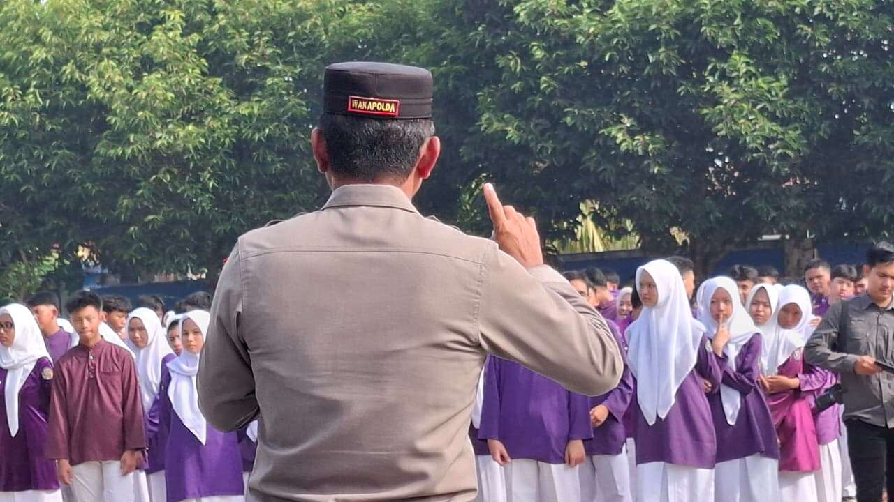 Apel Pagi bersama WAKAPOLDA Bangka Belitung